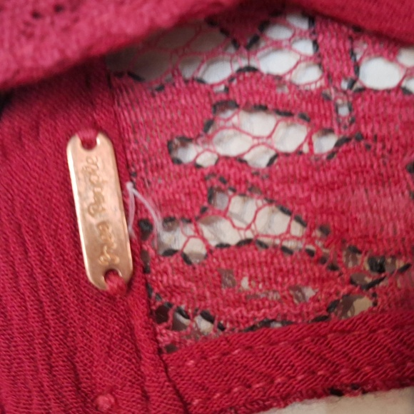 HOST PICK Free People burgundy tunic long sleeve mini dress - Picture 8 of 10